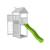 Toboggan glissière  plastique 220cm Vert 3 - vertbaudet enfant 