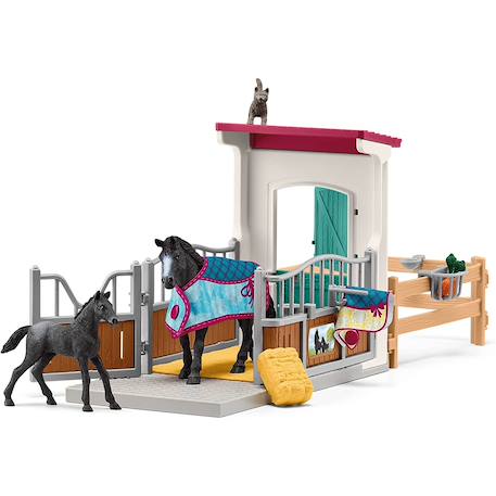 Horse club box à cheval avec jument et poulain Multicolore 1 - vertbaudet enfant 