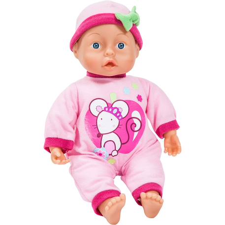 Poupée bébé first words 33cm Rose 2 - vertbaudet enfant 