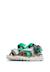 Sandales en similicuir et tissu nazca 2 junior. Céleste-vert 5 - vertbaudet enfant 