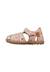 Sandales semi see Blanc crème-+Rose poudré- 8 - vertbaudet enfant 