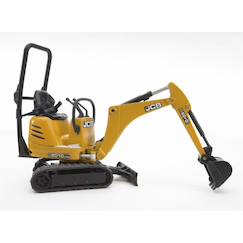 Jouet-Jeux d'imagination-Jcb - micro pelle 8010 cts
