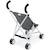 Mini-buggy roma jean gris pour poupée Gris 1 - vertbaudet enfant 