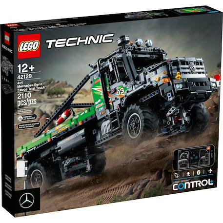 Technic le camion d'essai 4x4 mercedes-benz zetros 42129 Multicolore 2 - vertbaudet enfant 