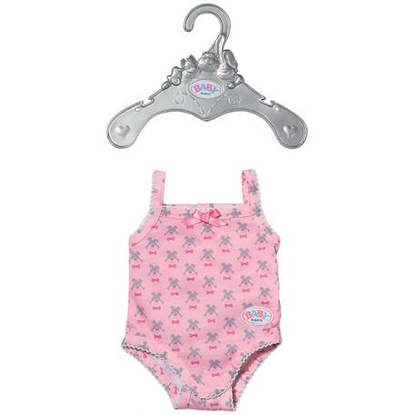 Baby born vêtements pour poupée 43 cm body rose Rose 2 - vertbaudet enfant 