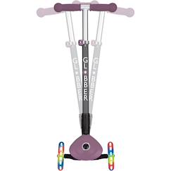 Jouet-Jeux de plein air-Trottinette primo - 120/80 mm, abec 5, 3 roues, hauteur réglable,roues led