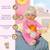 Baby born - compagnons de nuit pour bébés 30cm Rose 1 - vertbaudet enfant 