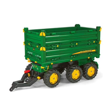 Rollymulti trailer john deere - remorque pour tracteurs à pédales. Vert 2 - vertbaudet enfant 