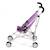 Mini-poussette buggy pour poupons roma Bleu et rose+Gris et rose+Jean rose+Rose+Rose clair+Violet 15 - vertbaudet enfant 