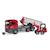 Camion man tgs avec benne amovible et chargeur schäffer Rouge 2 - vertbaudet enfant 