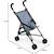 Mini-buggy roma jean bleu Gris et noir 1 - vertbaudet enfant 