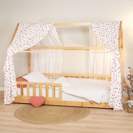 Housse de couette réversible en gaze de coton lovio Bleu+Rouge 8 - vertbaudet enfant 
