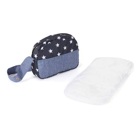 Sac à langer pour poupées Beige+Bleu+Rose et bleu 4 - vertbaudet enfant 