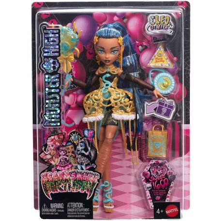 Monster high - anniversaire poupée cleo de nile monstrueux Multicolore 2 - vertbaudet enfant 