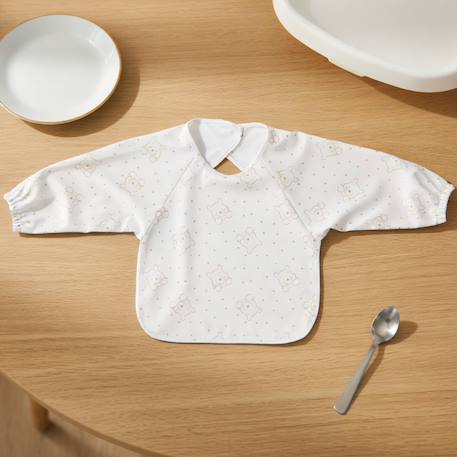 Bavoir tablier winnie polyester Blanc 2 - vertbaudet enfant 