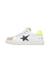 Baskets en cuir et en daim pinn zip. Blanc-marine 3 - vertbaudet enfant 