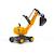 Pelleteuse enfant rollydigger jaune Jaune 2 - vertbaudet enfant 