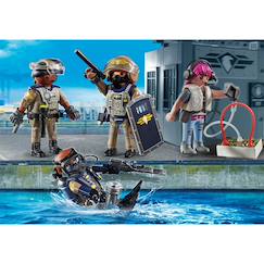 Jouet-Jeux d'imagination-City action equipe des forces spéciales avec bandit 71146