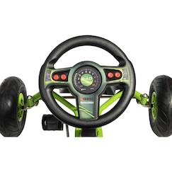 Jouet-Jeux de plein air-Goart/kart avec volant sonore et pneus à air