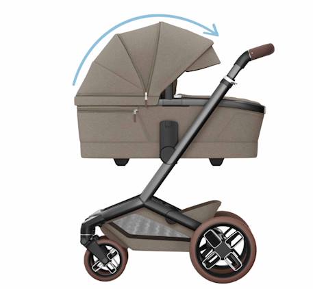 Nacelle ultra confortable fame Twillic black+Twillic graphite+Twillic green+Twillic truffle 20 - vertbaudet enfant 