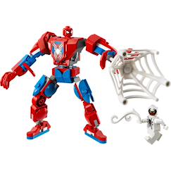 Jouet-Jeux d'imagination-Marvel le robot de spider-man contre anti-venom 76308