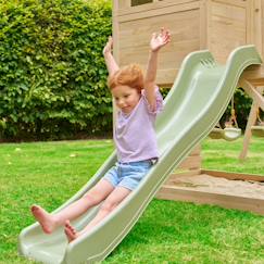 Jouet-Jeux de plein air-Toboggan glissière wavy plastique 175 cm