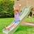 Toboggan glissière wavy plastique 175 cm Vert kaki 1 - vertbaudet enfant 