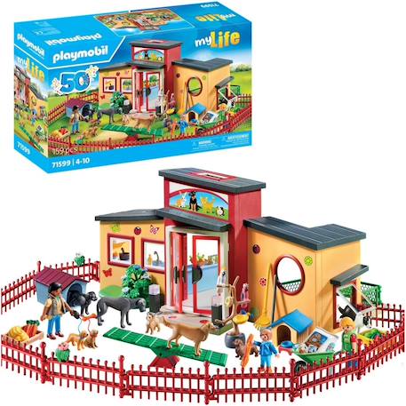 Pension des animaux avec soigneurs et enfant 71599 Multicolore 1 - vertbaudet enfant 
