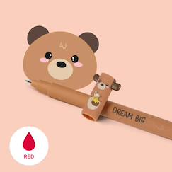 Jouet-Matériel scolaire-Stylo à encre gel effaçable - teddy bear