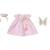 Baby annabell robe de noël 43 cm Rose 2 - vertbaudet enfant 