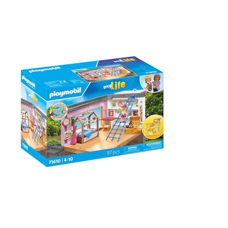 My life chambre d'enfant avec lit cabane 71610 Multicolore 2 - vertbaudet enfant 