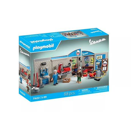 Vespa garage style rétro années 60 71620 Multicolore 2 - vertbaudet enfant 