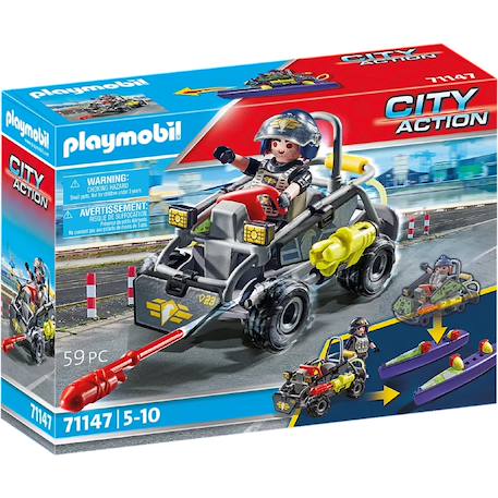 City action - quad transformable de bandit 71147 Multicolore 2 - vertbaudet enfant 