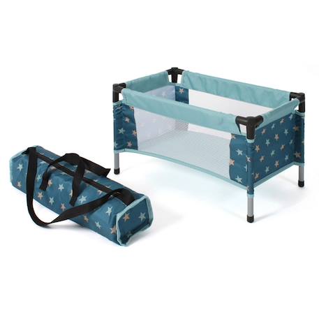 Lit de voyage pour poupées sternchen turquoise Bleu 2 - vertbaudet enfant 