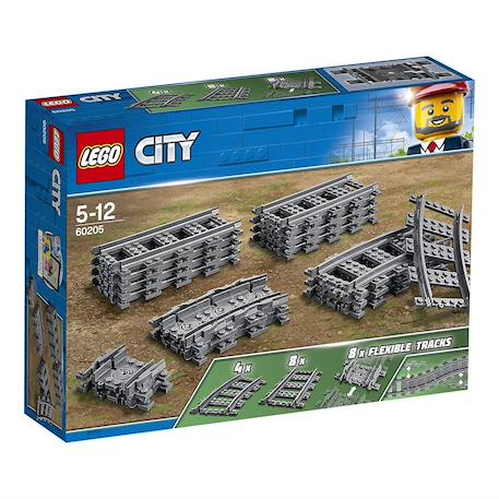 City - pack de rails 60205 Gris 2 - vertbaudet enfant 