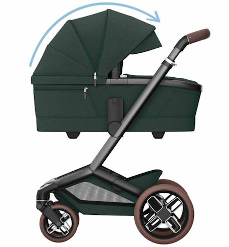 Nacelle ultra confortable fame Twillic black+Twillic graphite+Twillic green+Twillic truffle 14 - vertbaudet enfant 
