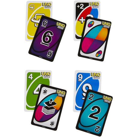 Uno flip jeu de société Multicolore 1 - vertbaudet enfant 