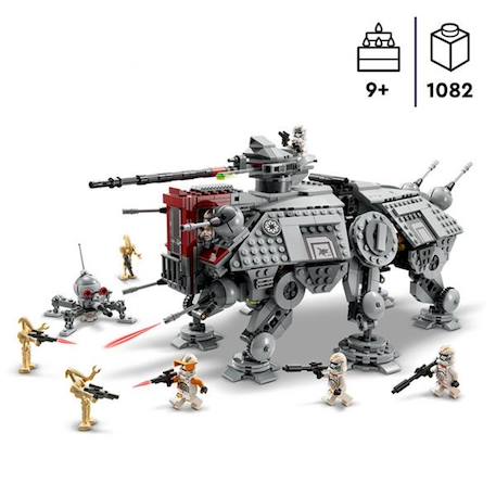 Lego star wars - le marcheur at-te - 75337 Multicolore 1 - vertbaudet enfant 