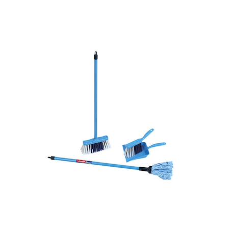 Set de ménage Vileda 4 pièces Bleu 2 - vertbaudet enfant 