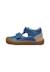 Sandales semi en cuir et en daim irtys Bleu clair-+Rose clair-+Tourterelle-militaire- 3 - vertbaudet enfant 