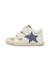 Chaussures en cuir et en daim kolde vl Blanc crème-vert+Blanc-beige-+Blanc-gris- 3 - vertbaudet enfant 