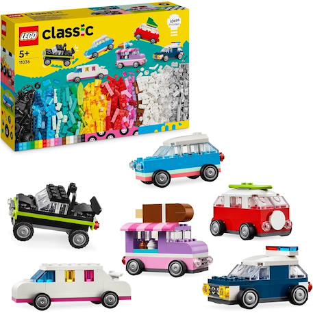 Lego classic - les véhicules créatifs - 11036 Multicolore 2 - vertbaudet enfant 