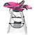 Chaise haute pour poupées - design marine et rose à pois. Noir et rose 1 - vertbaudet enfant 
