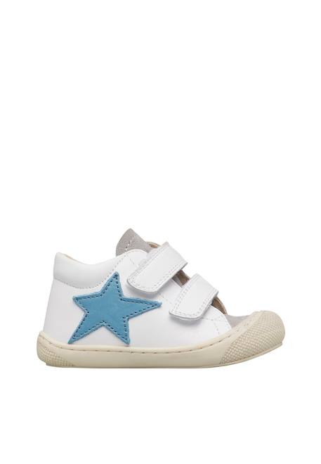 Chaussures en cuir et en daim kolde vl Blanc crème-vert+Blanc-beige-+Blanc-gris- 11 - vertbaudet enfant 