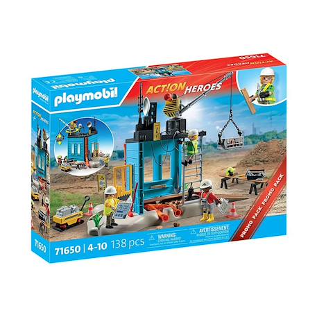Ouvriers et chantier 71650 Multicolore 2 - vertbaudet enfant 