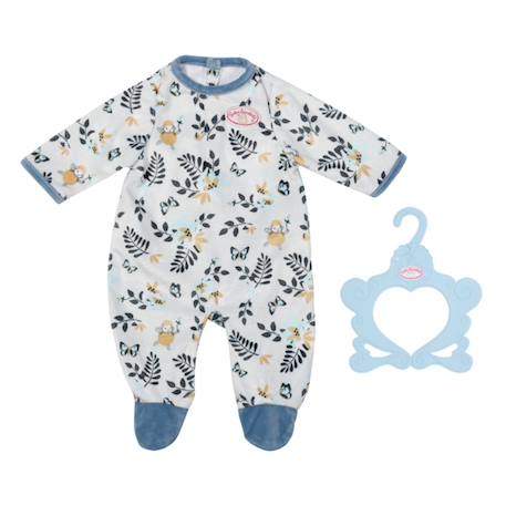 Combinaison baby annabell feuilles bleues 43 cm Bleu 2 - vertbaudet enfant 