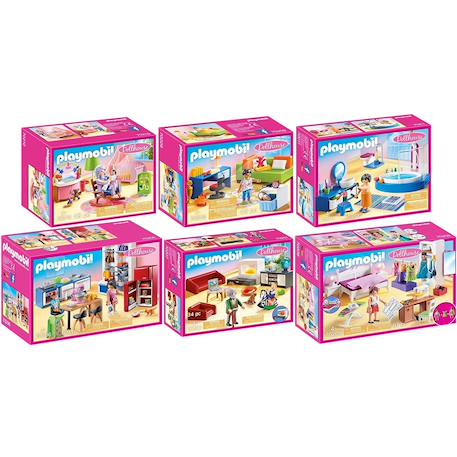 Dollhouse – 70206+70207+70208+70209+70210+70211 70206-07-08-09-10-11 Multicolore 2 - vertbaudet enfant 