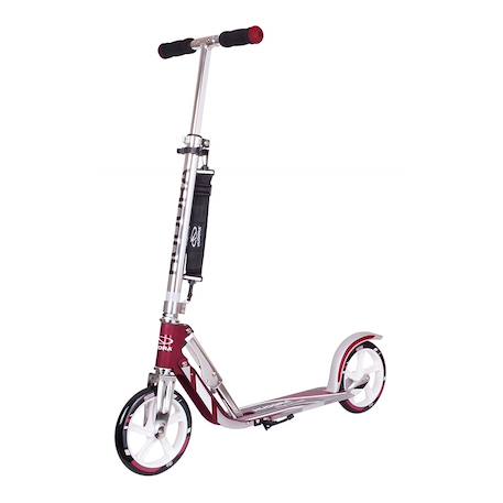 Trottinette aluminium big wheel 205. Magenta / argent Argent et rouge 2 - vertbaudet enfant 