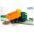 Camion man tga avec benne basculante Jaune et vert 1 - vertbaudet enfant 