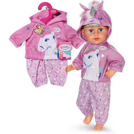 Baby born - tenue licorne Rose 1 - vertbaudet enfant 